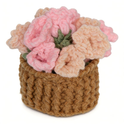 Crochet Flower Pot Decor - image 23