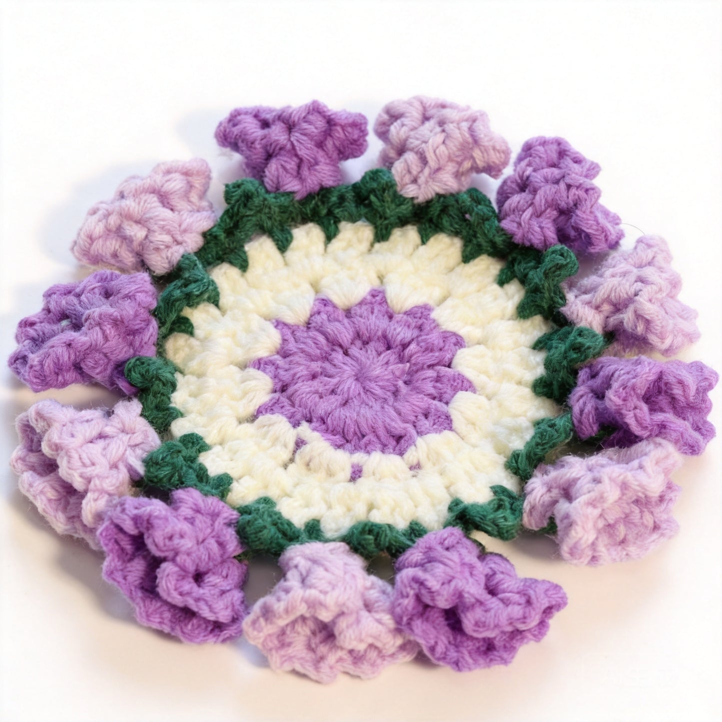 Crochet Flower Pot Decor