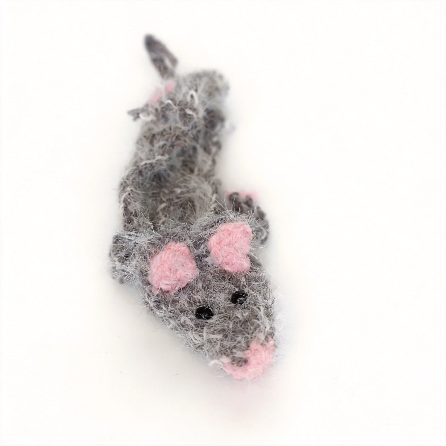 Crochet Mouse Bag Charm