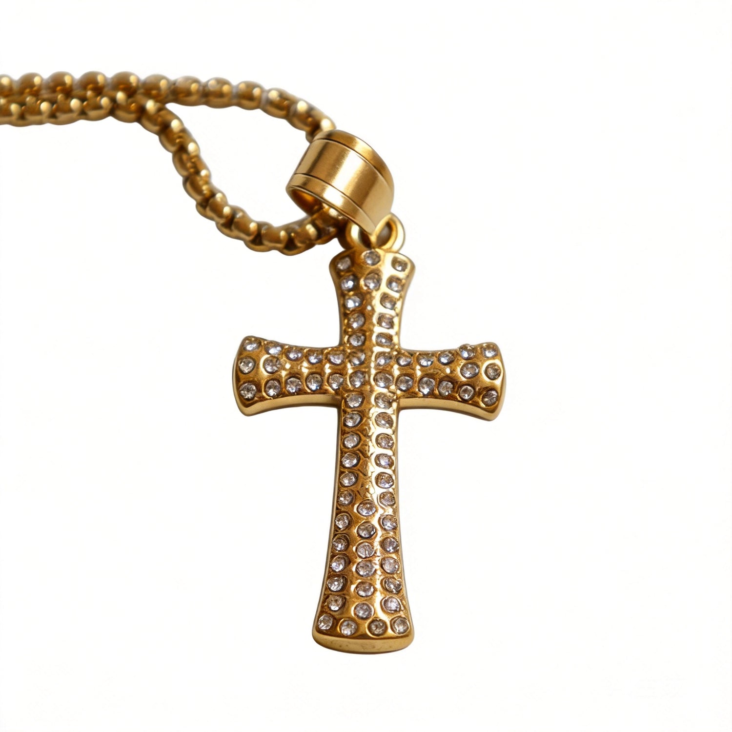 Cross Medallion Necklace