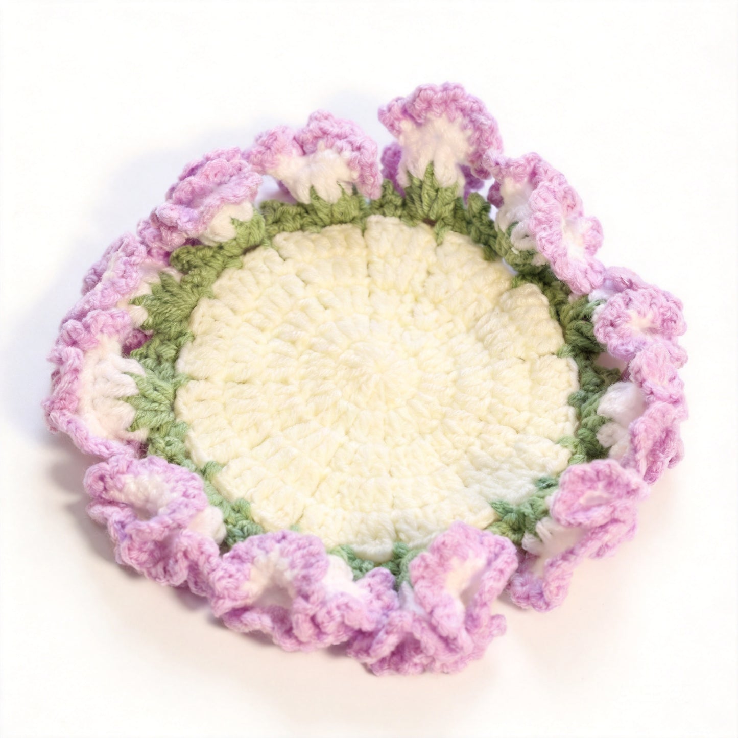 Crochet Flower Pot Decor