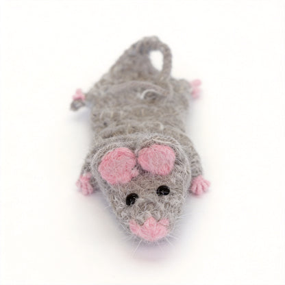 Crochet Mouse Bag Charm - image 10