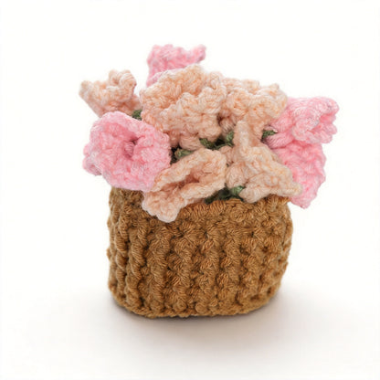 Crochet Flower Pot Decor - image 19