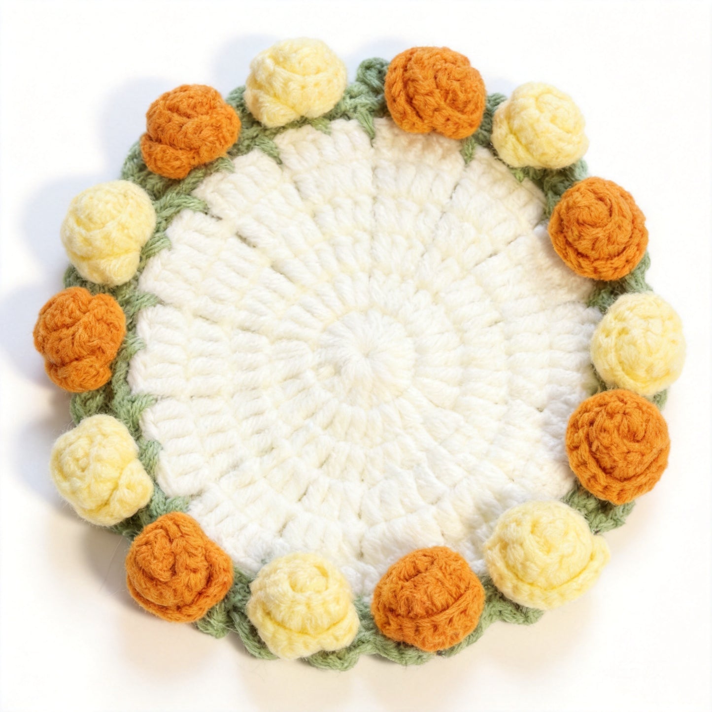 Crochet Flower Pot Decor