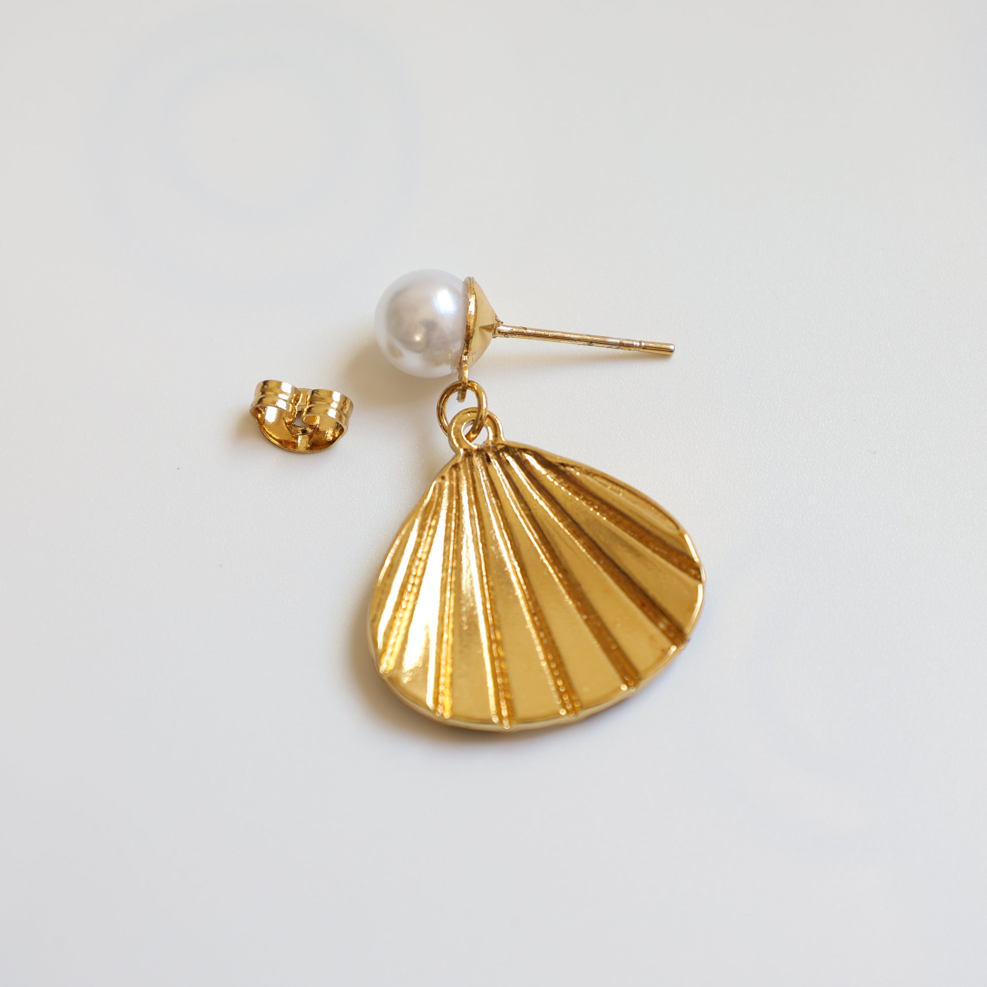 Shell Stud Earrings - image 12
