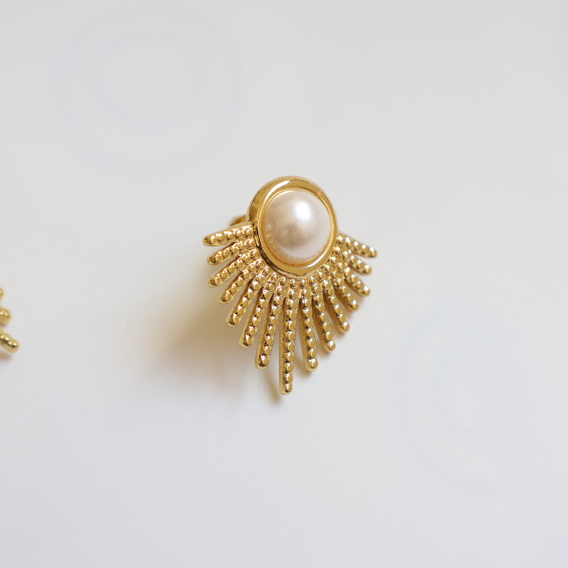 Sunburst Stud Earrings - image 3