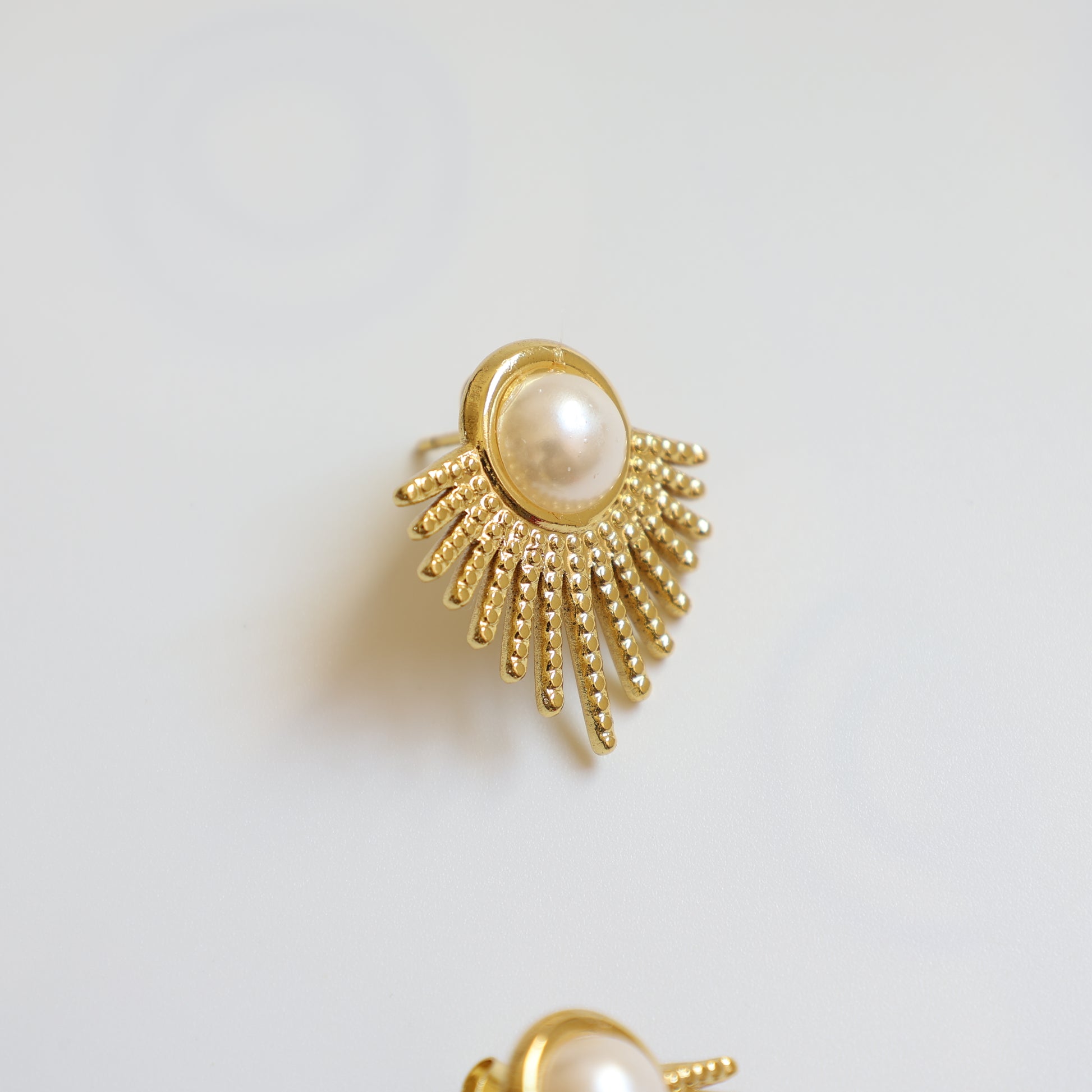 Sunburst Stud Earrings - image 4