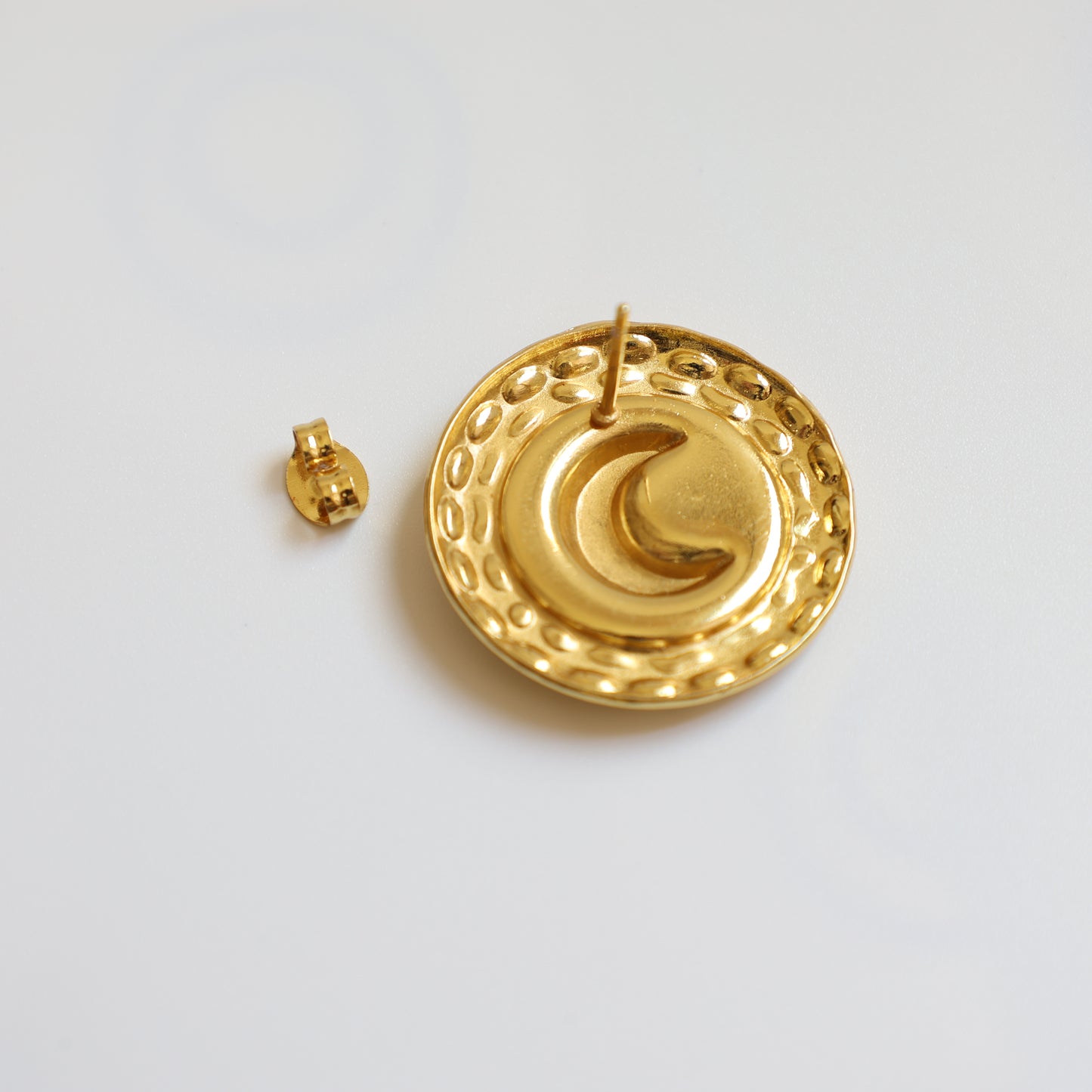 Moon Stud Earrings - image 12