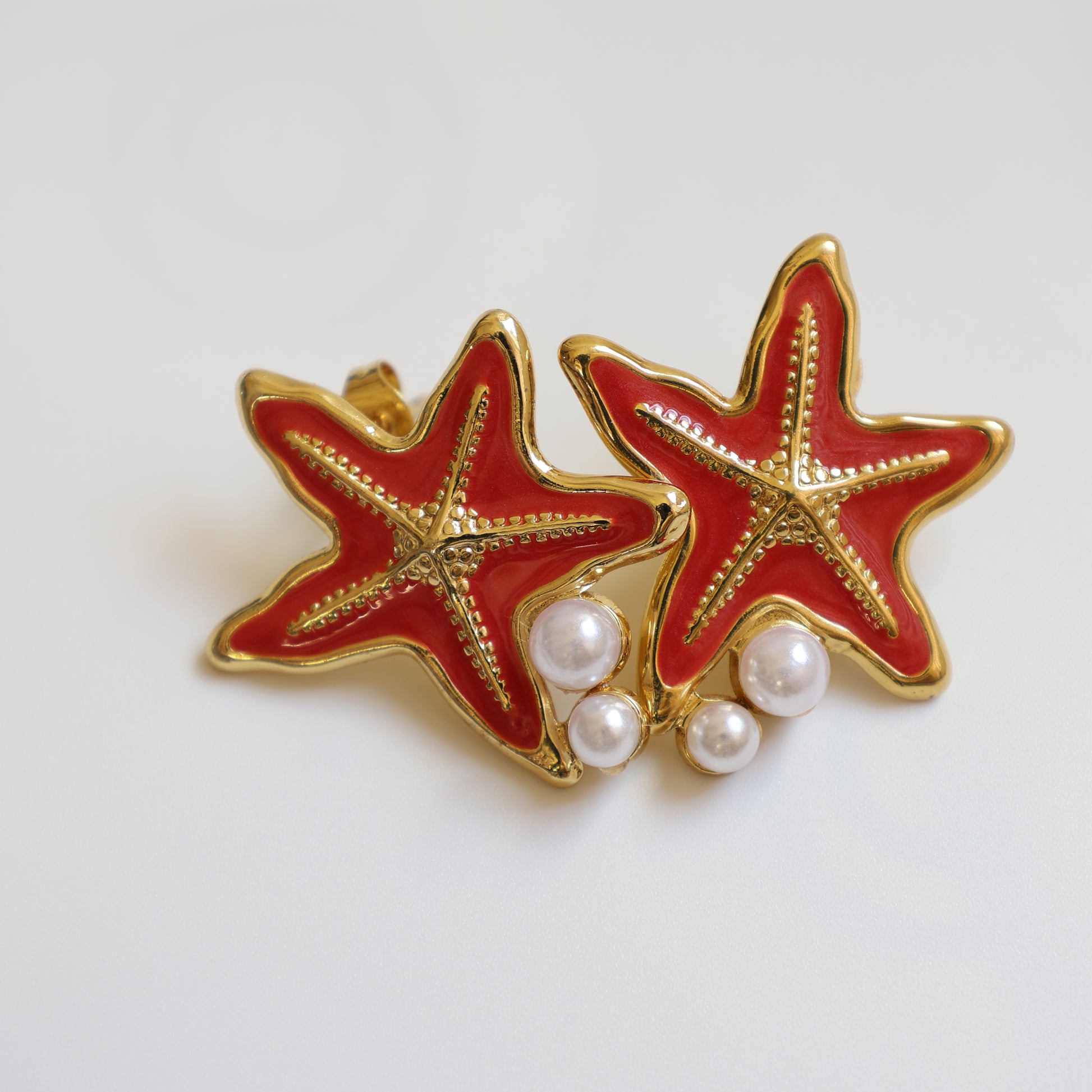 Starfish Stud Earrings - image 8