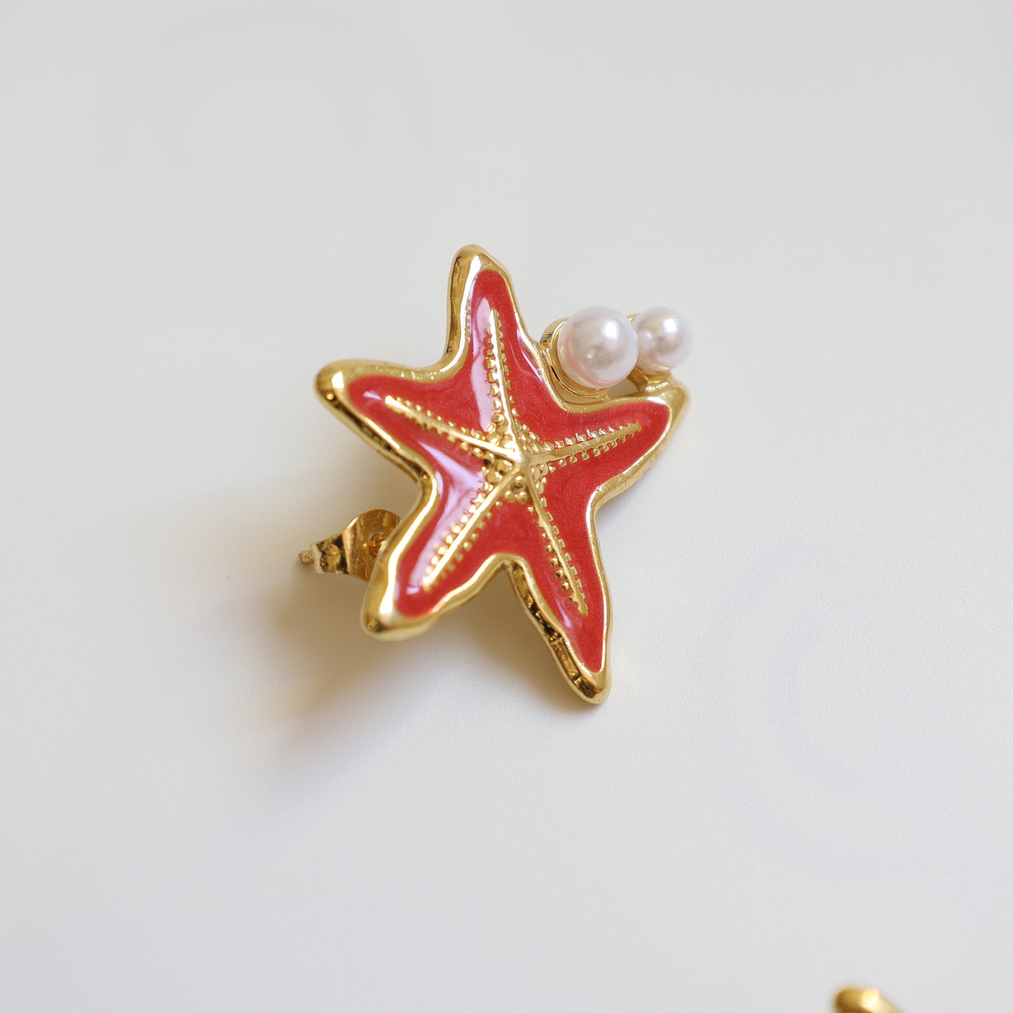 Starfish Stud Earrings - image 9