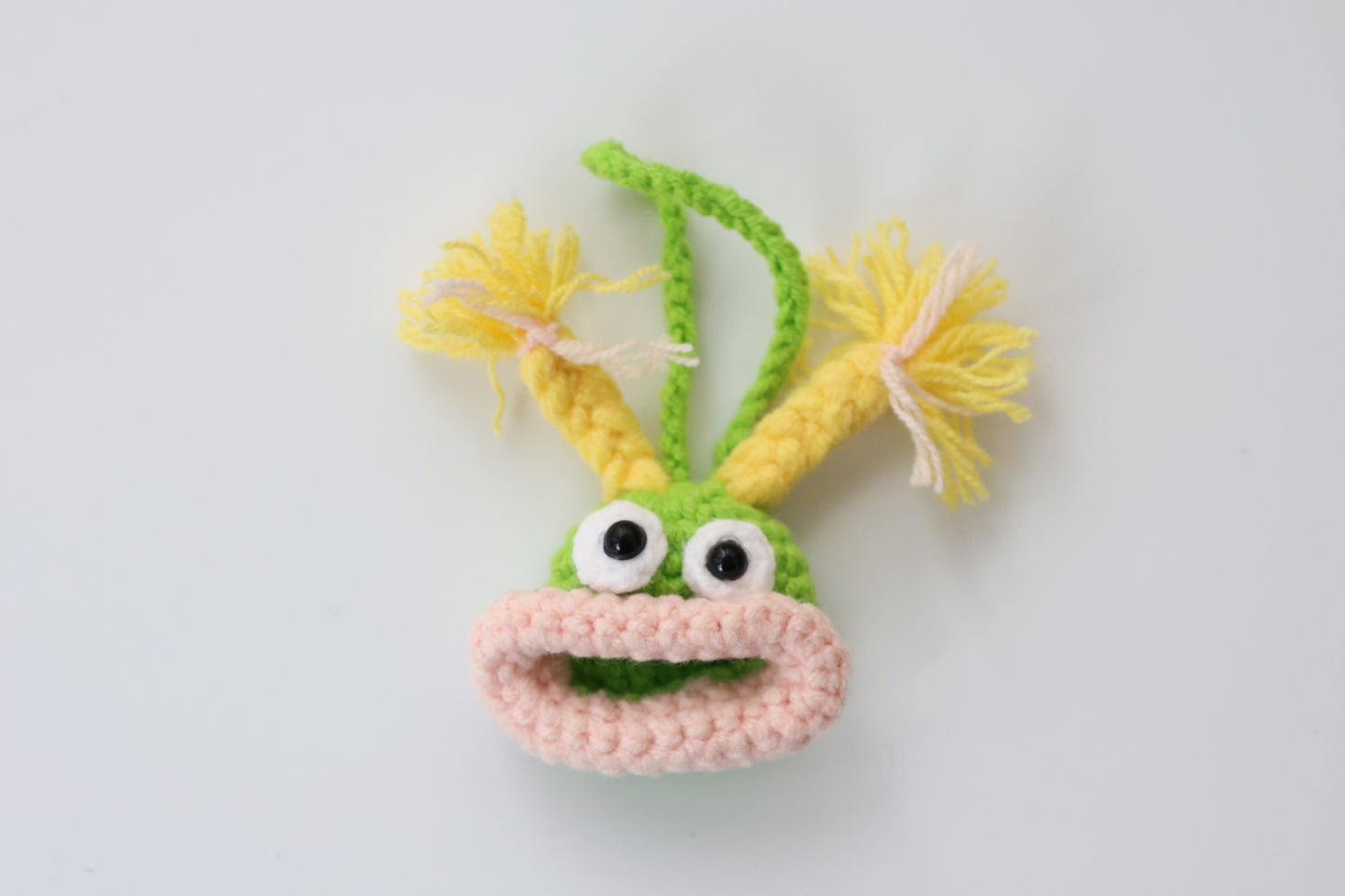 Crochet Big Mouth Keychain - image 3