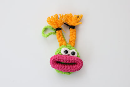 Crochet Big Mouth Keychain - image 2