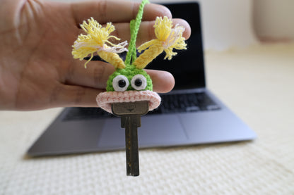 Crochet Big Mouth Keychain - image 6