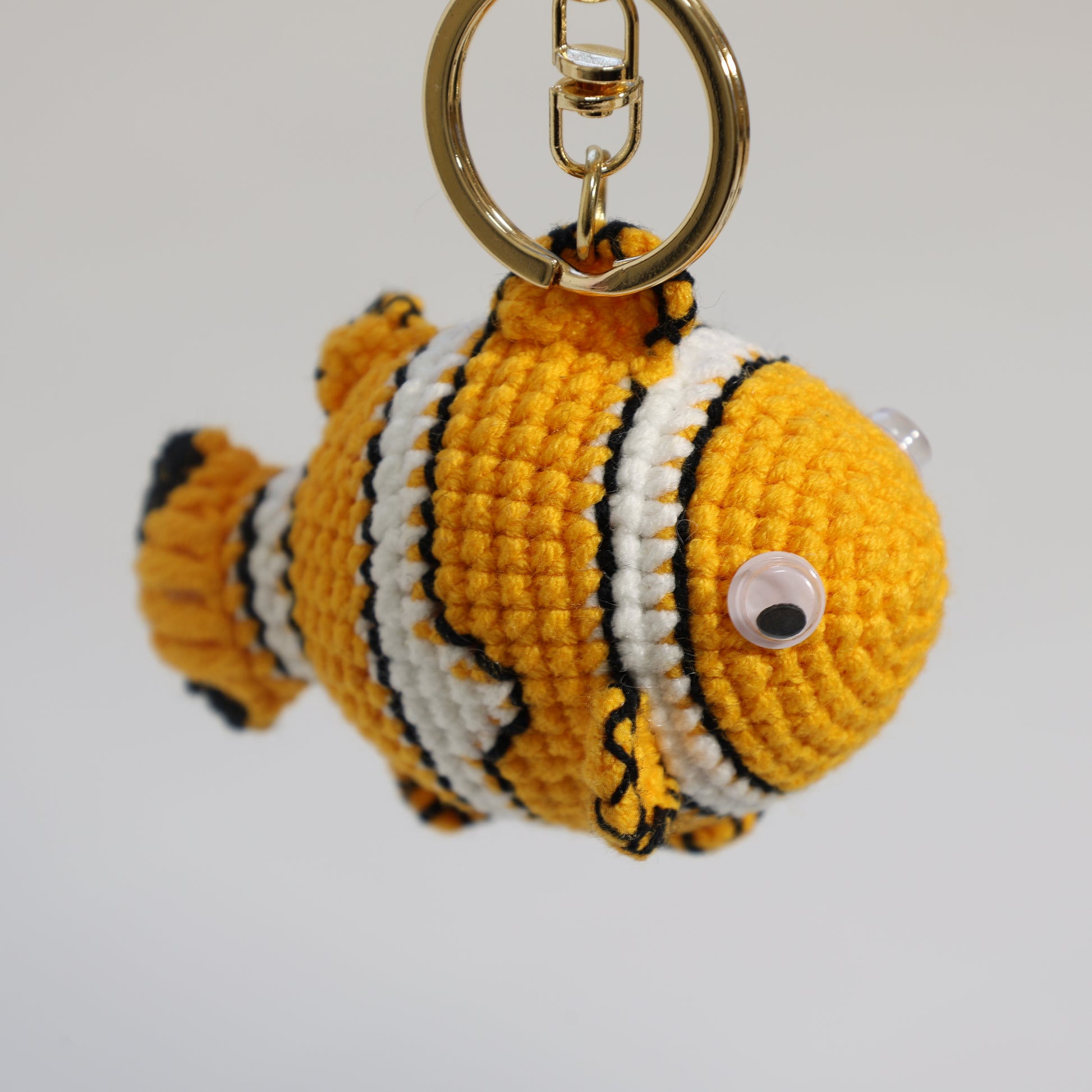Crochet Fish Bag Charm - image 3