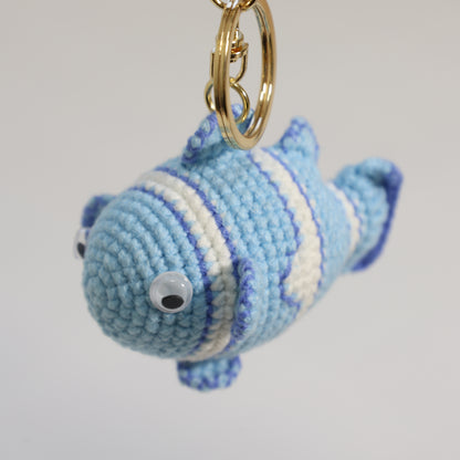 Crochet Fish Bag Charm - image 7