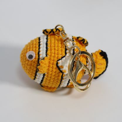 Crochet Fish Bag Charm - image 10