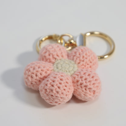 Crochet Flower Bag Charm - image 5