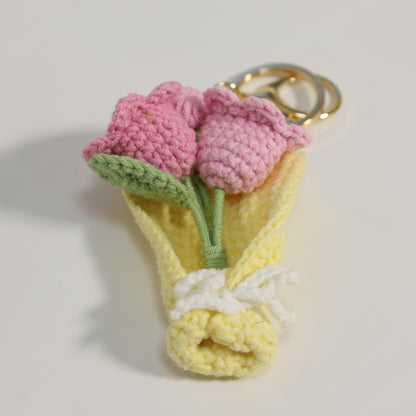 Flower Bouquet Bag Charm - image 2