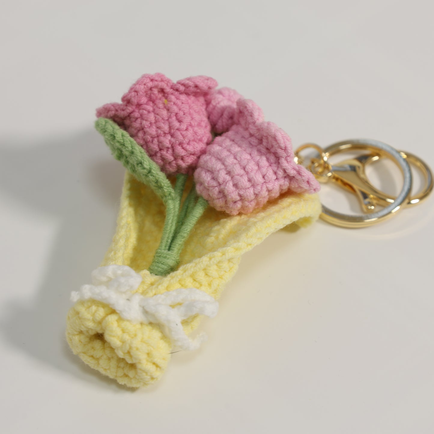 Flower Bouquet Bag Charm - image 3