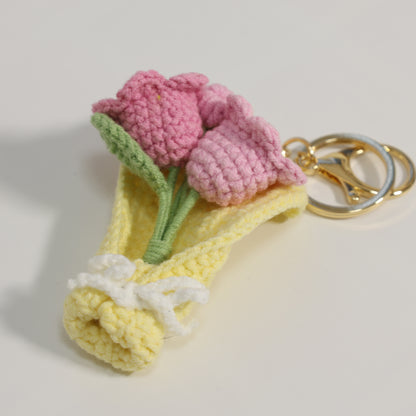 Flower Bouquet Bag Charm - image 3