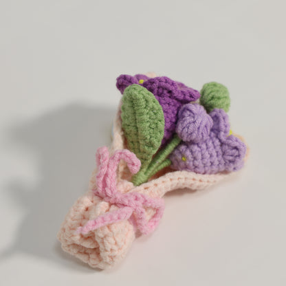 Flower Bouquet Bag Charm - image 4