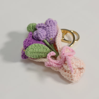 Flower Bouquet Bag Charm - image 5