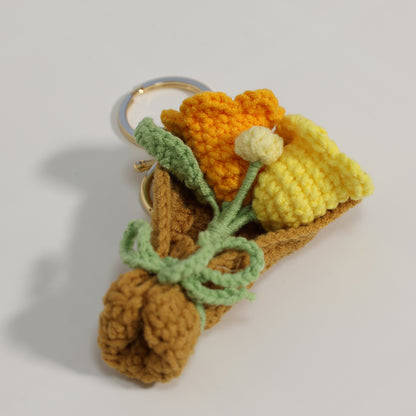 Flower Bouquet Bag Charm - image 7