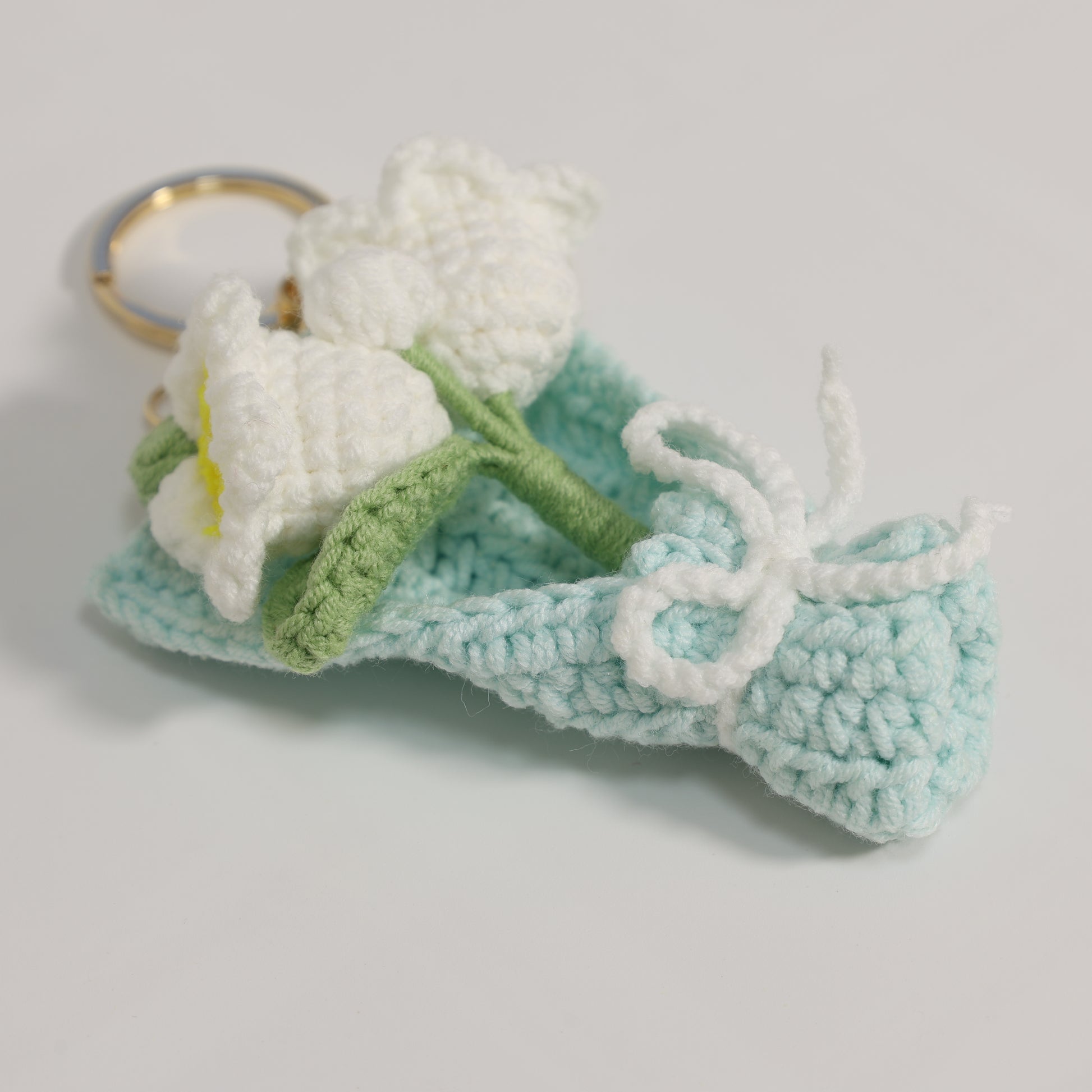 Flower Bouquet Bag Charm - image 9