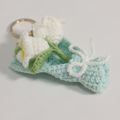 Flower Bouquet Bag Charm - image 9