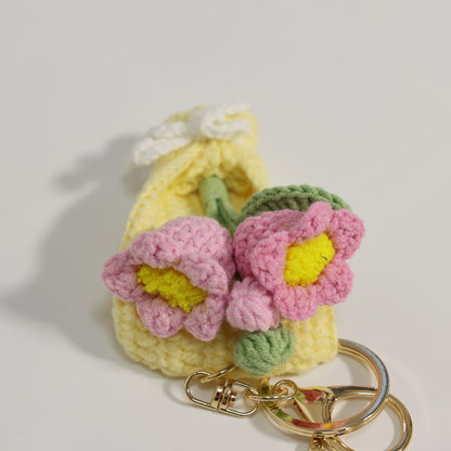 Flower Bouquet Bag Charm - image 13