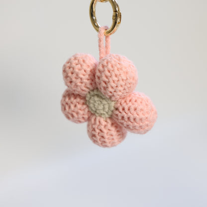 Crochet Flower Bag Charm - image 7