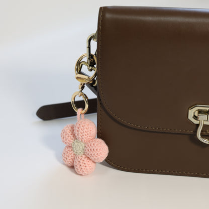 Crochet Flower Bag Charm - image 9