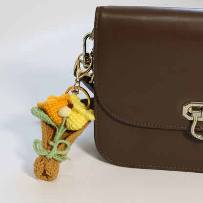 Flower Bouquet Bag Charm - image 25