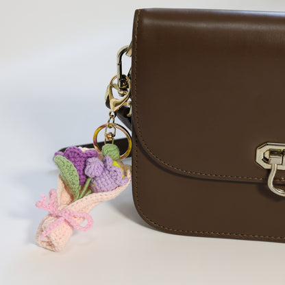 Flower Bouquet Bag Charm - image 26