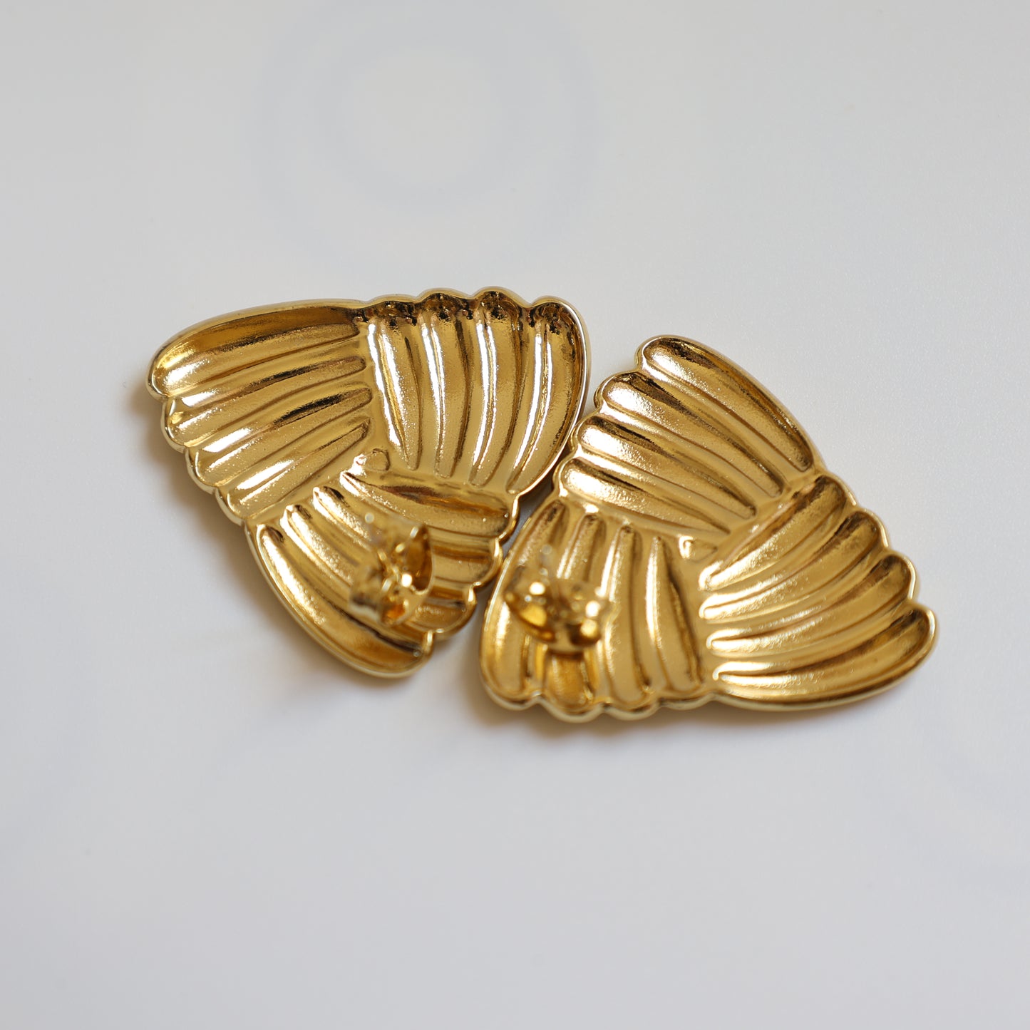 Geometric Stud Earrings - image 10