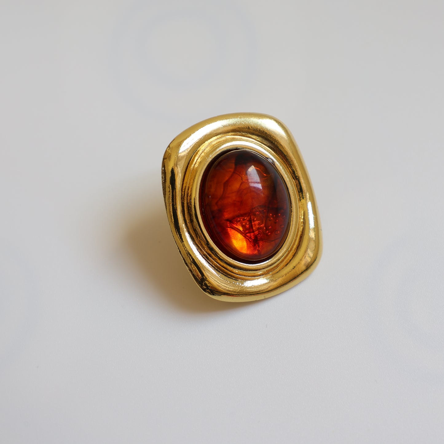 Oval Pearl Stud Earrings - image 10