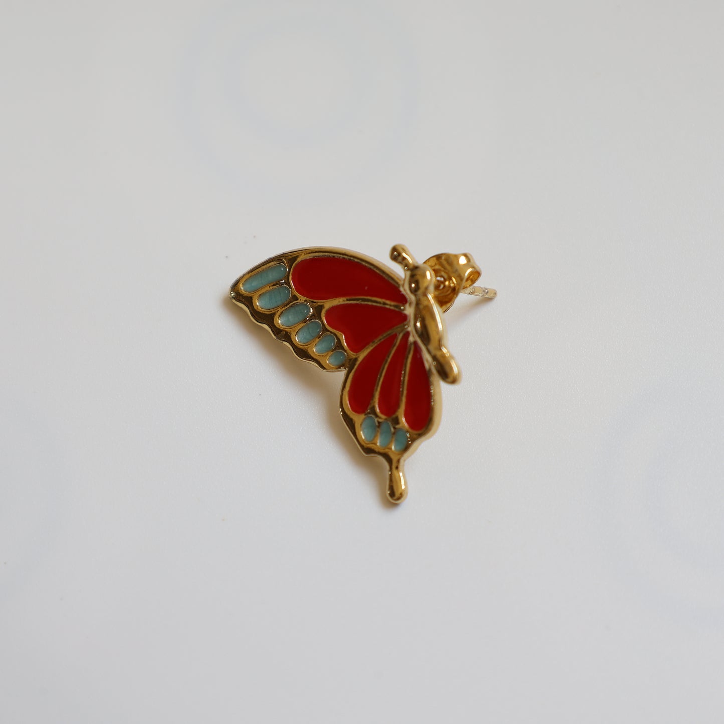 Butterfly Stud Earrings - image 9