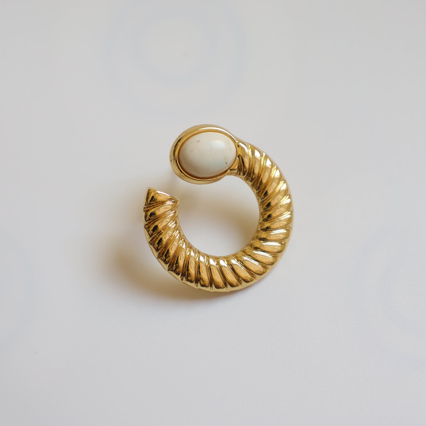 Gold Hoop Earrings - image 4