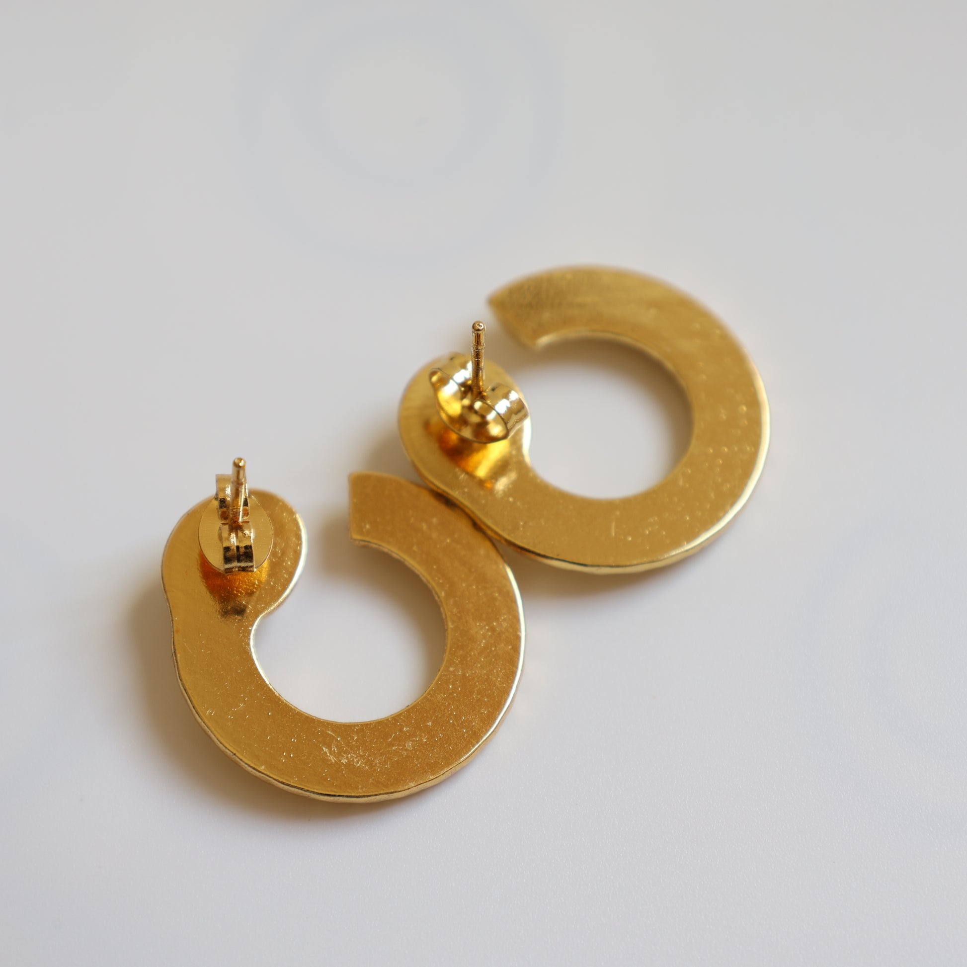 Gold Hoop Earrings - image 5