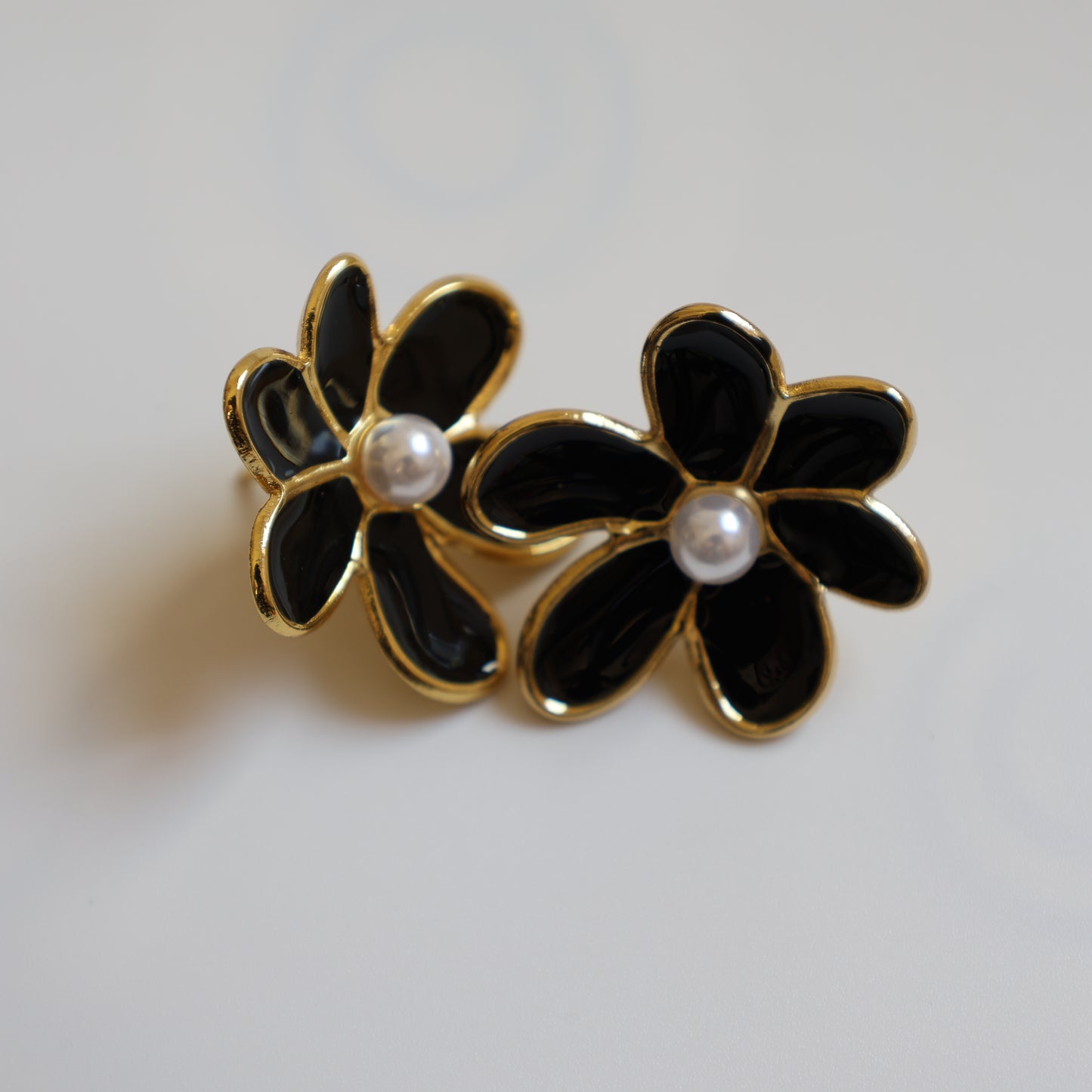 Five Petal Flower Earrings - image 8