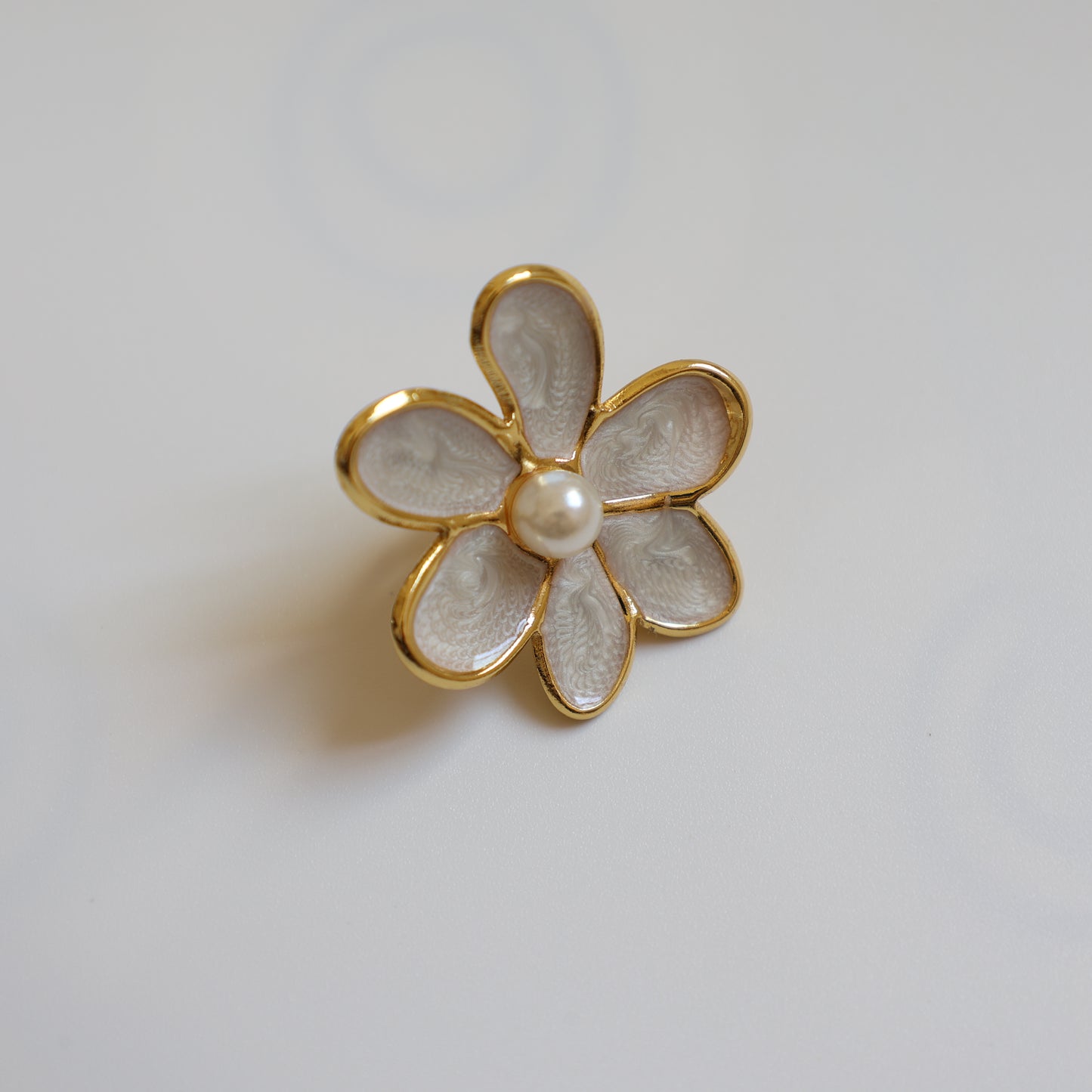 Five Petal Flower Earrings - image 4