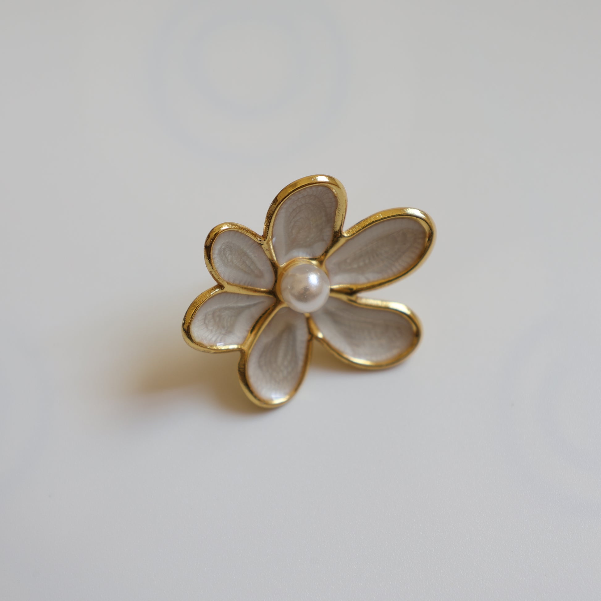 Five Petal Flower Earrings - image 5