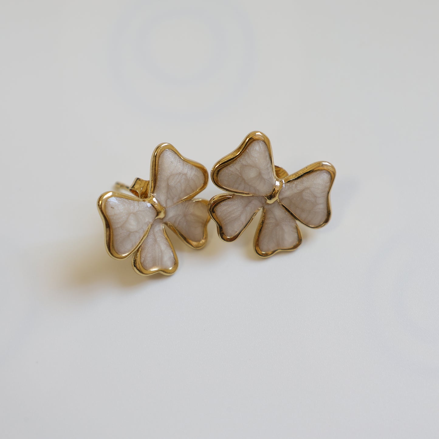 Bow Stud Earrings - image 3