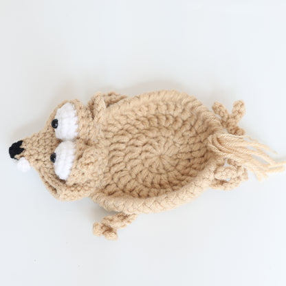 Crochet Squirrel Cup Coaster - image 4