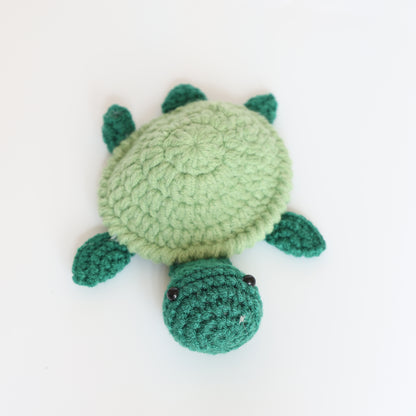 Crochet Turtle Cup Coaster - image 2