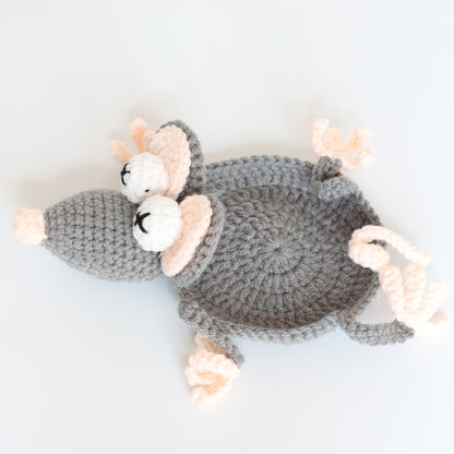 Crochet Mouse Cup Coaster - image 3