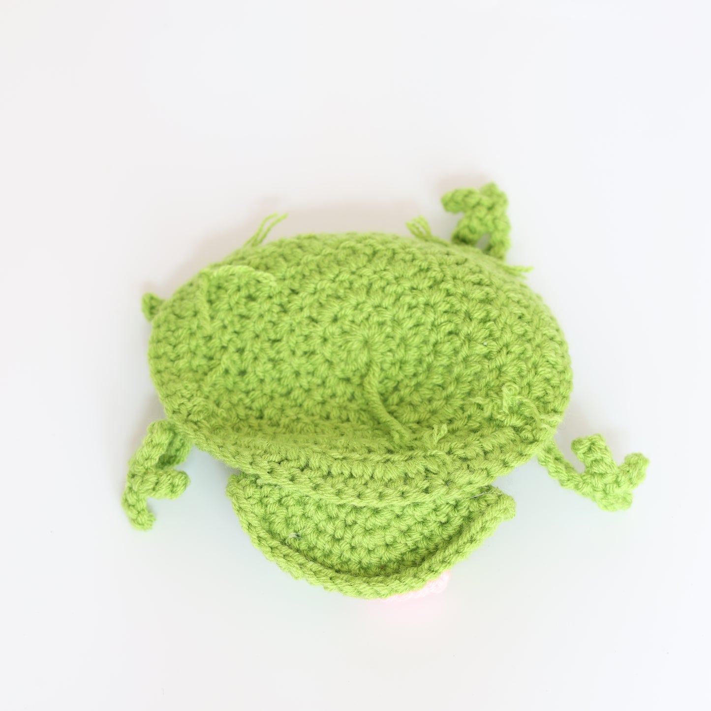 Crochet Frog Cup Coaster - image 5