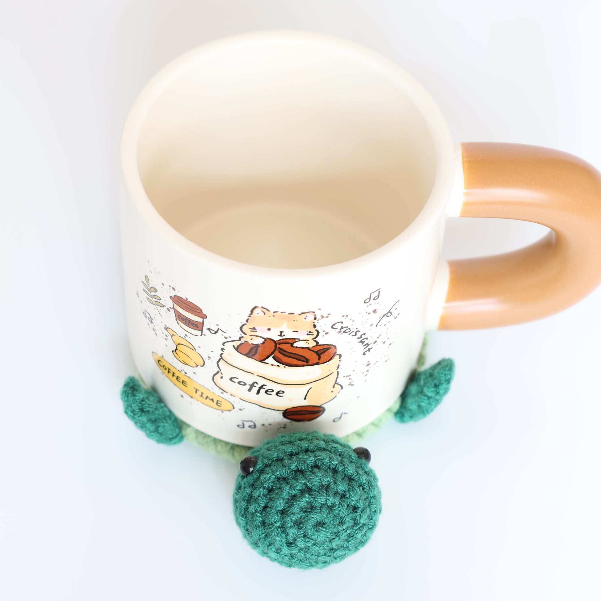 Crochet Turtle Cup Coaster - image 6