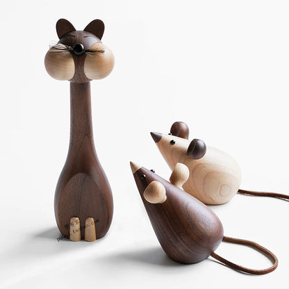 Creative Office Gif Walnut Mouse