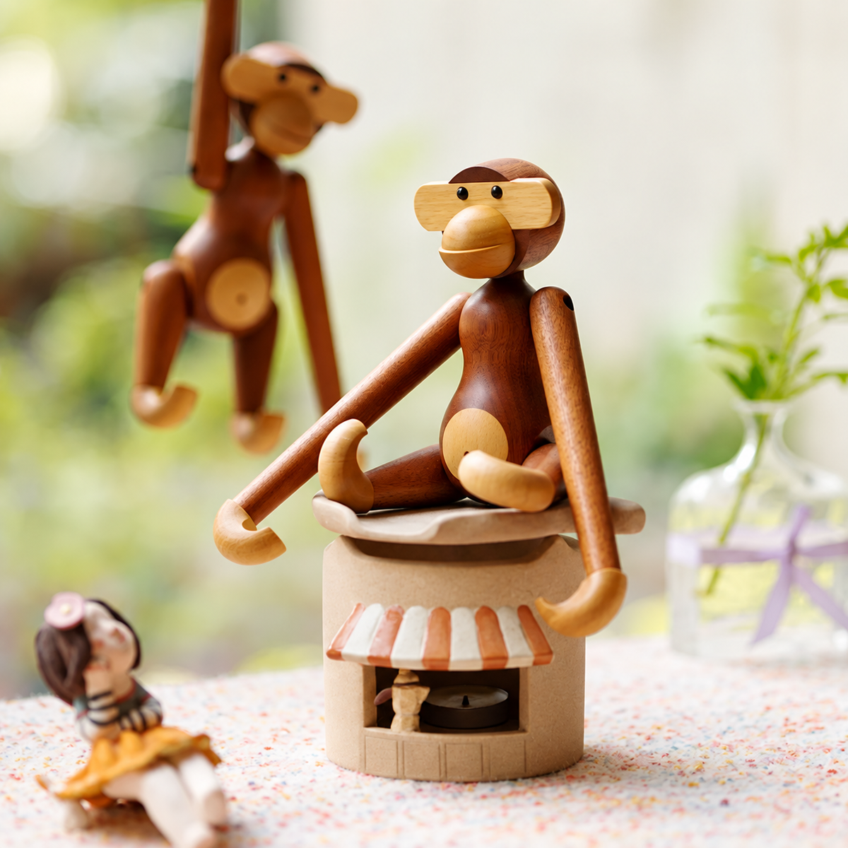 Creative Office Gif 20cm Ebony Monkey